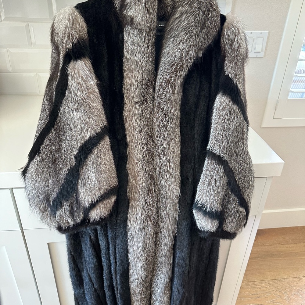 Fox & Mink Coat